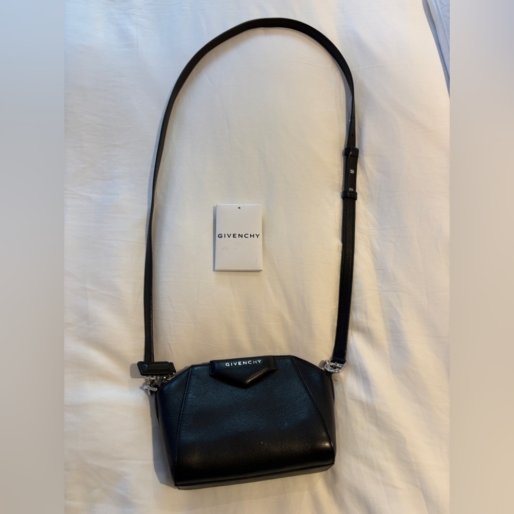 Givenchy Nano Atigonia Black Crossbody Bag